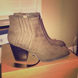 Suedette Charlotte Russe Booties